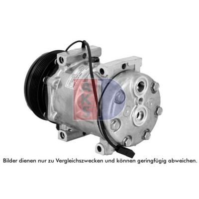1x Kompressor, Klimaanlage AKS DASIS 851713N passend für MASSEY FERGUSON