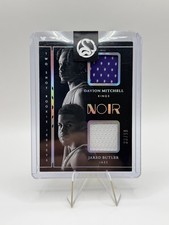 2021-22 Panini Noir Two-Shot Rookie Jerseys Davion Mitchell, Jared Butler /99 