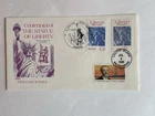 STATUE OF LIBERTY 1st DAY ISSUE ENVELOPE-PARIS, FRANCE POSTMARK-JULY 4, 1986 C13