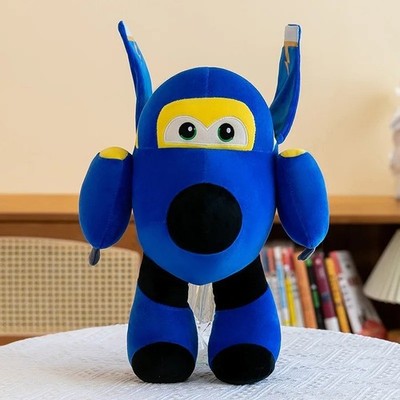 Super Wings Jett Dizzy Plush Toy Soft Stuffed Doll Cuddle Pillow Birthday Gift