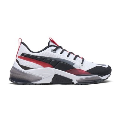 PUMA Lqdcell Optic Evo Lace Up  Mens White Sneakers Casual Shoes 31005603