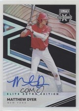 2020 Panini Elite Extra Edition Signatures Matthew Dyer #127 Auto 1h6a