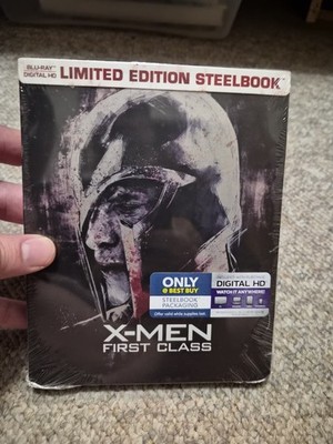 X Men First Class MCU Blu Ray Steelbook Best Buy Exclusive SEALED
