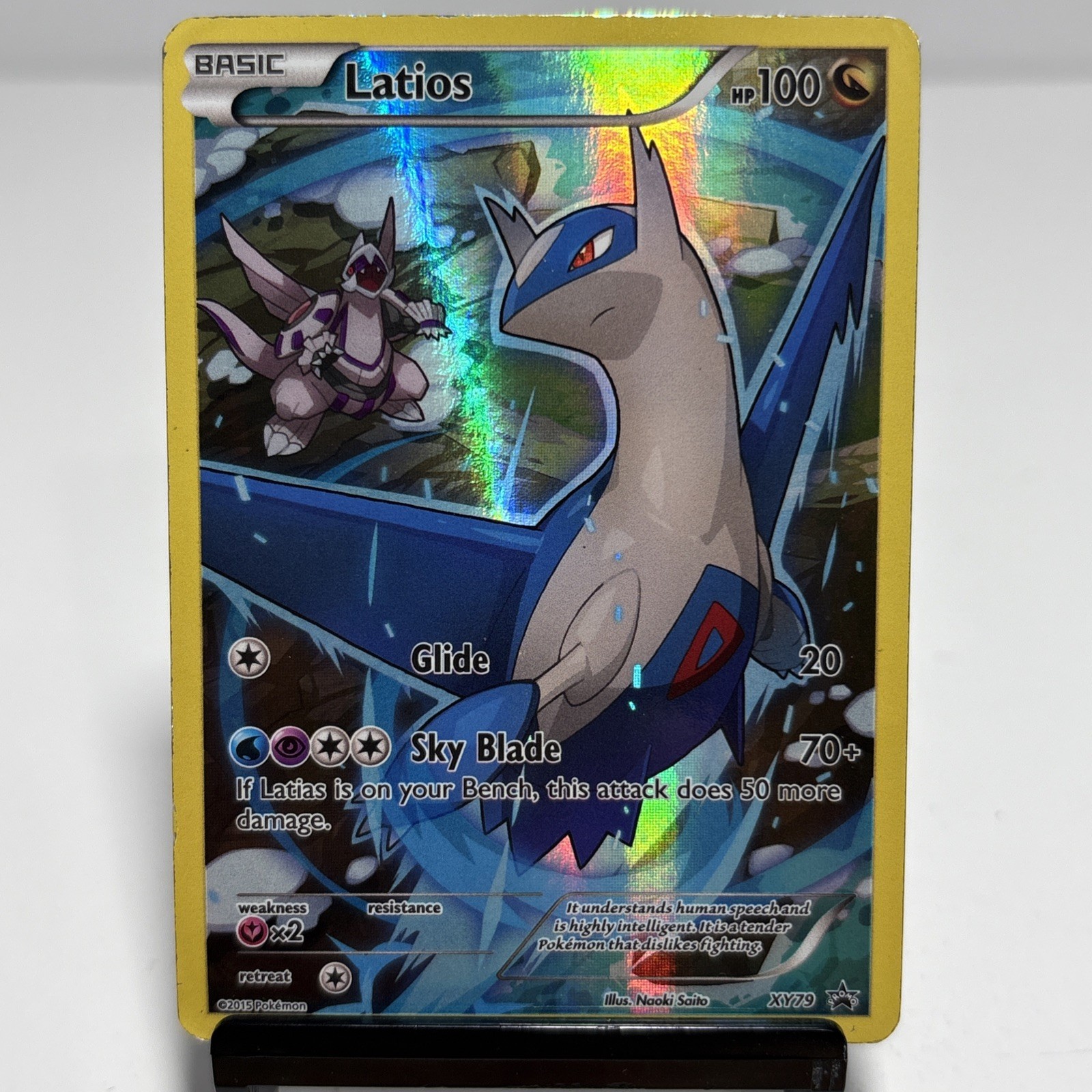 Pokemon TCG Latios Full Art Holo Promo XY79 100 HP English 2013