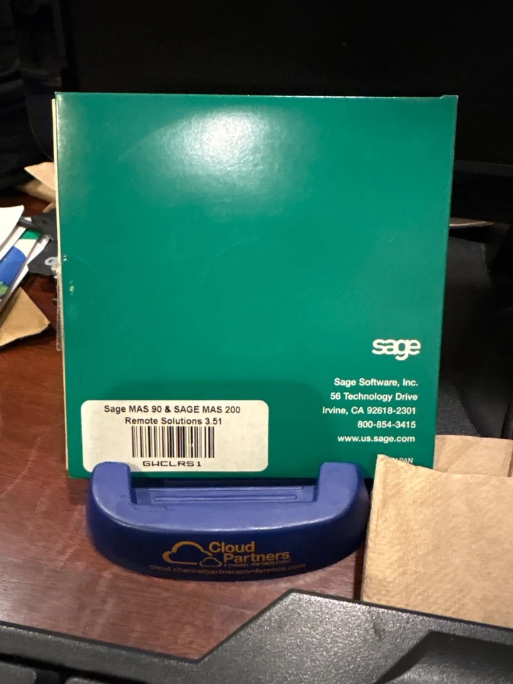 BRAND NEW SEALED Remote Solutions 3.51SAGE MAS90/200. Sales person, Timekeeper+ - Image 2 of 4