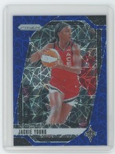 Jackie Young Blue Velocity 2024 Panini WNBA Prizm #1