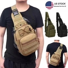 Tactical Gun Bag Pistol Holster Concealed Carry Chest Crossbody Pack Handgun Bag