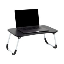 Lap Desk Laptop Stand, Bed Tray, Folding Legs, Couch Table, Portable, MDF, 23...