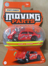 Matchbox Moving Parts Edelbrock Henry J Gasser In Red 164 Diecast Matchbox Moving Parts Edelbrock Henry J Gasser In Red 164 Diecast