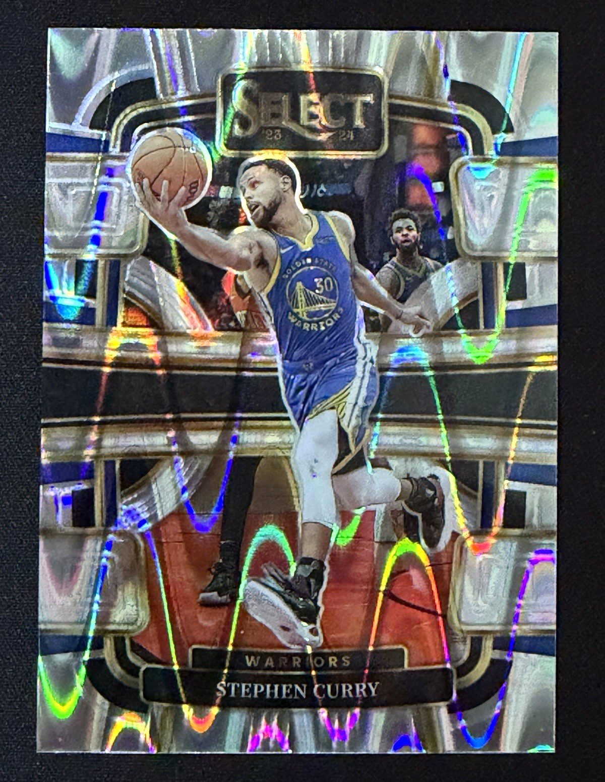 2023-24 Panini Select - Stephen Curry #56 Concourse Tectonic Prizm Warriors