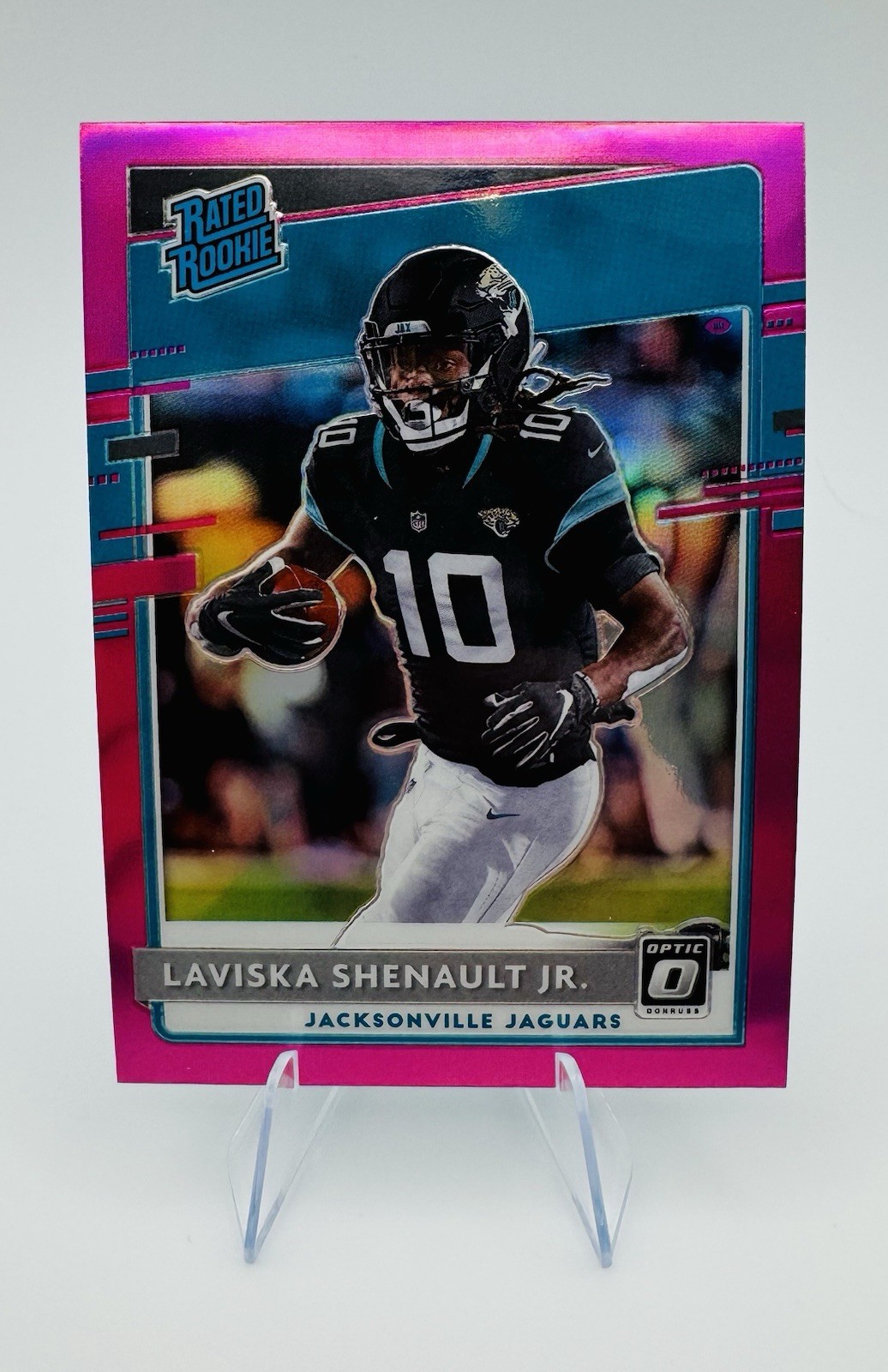 2020 Panini Donruss Optic - Rated Rookies Laviska Shenault Jr. #168 Pink Prizm