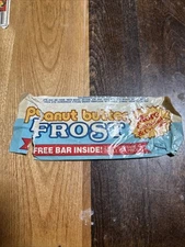 vintage LUDEN'S PEANUT BUTTER FROST candy bar WRAPPER Ludens *free Bar Inside*
