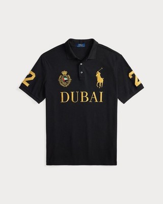 Polo Ralph Lauren Dubai UAE #2 Polo Shirt Big Pony Chief Keef Luxury PRL Size M