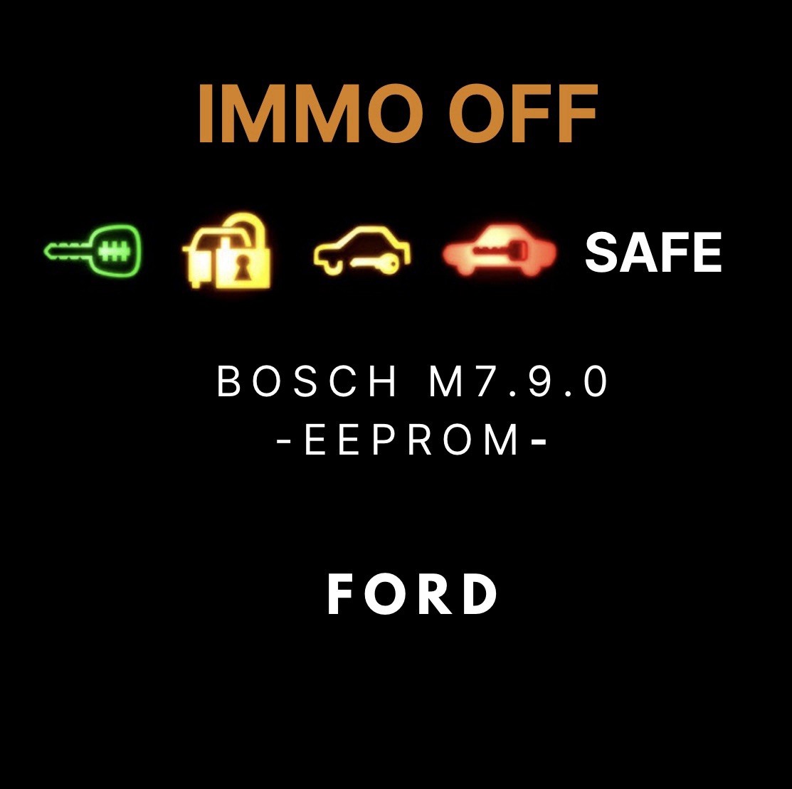 Démarrage garanti avec IMMO OFF PSA Bosch M7.9.0 FLASH pour gestion moteur