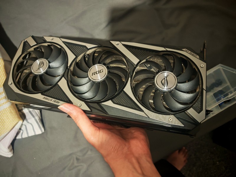 ASUS ROG Strix GeForce RTX 3080 Gaming OC 10GB GDDR6X Graphics Card