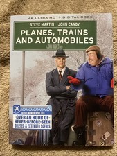 Planes, Trains and Automobiles 4K Ultra HD, 1987 With Slipcover No Code