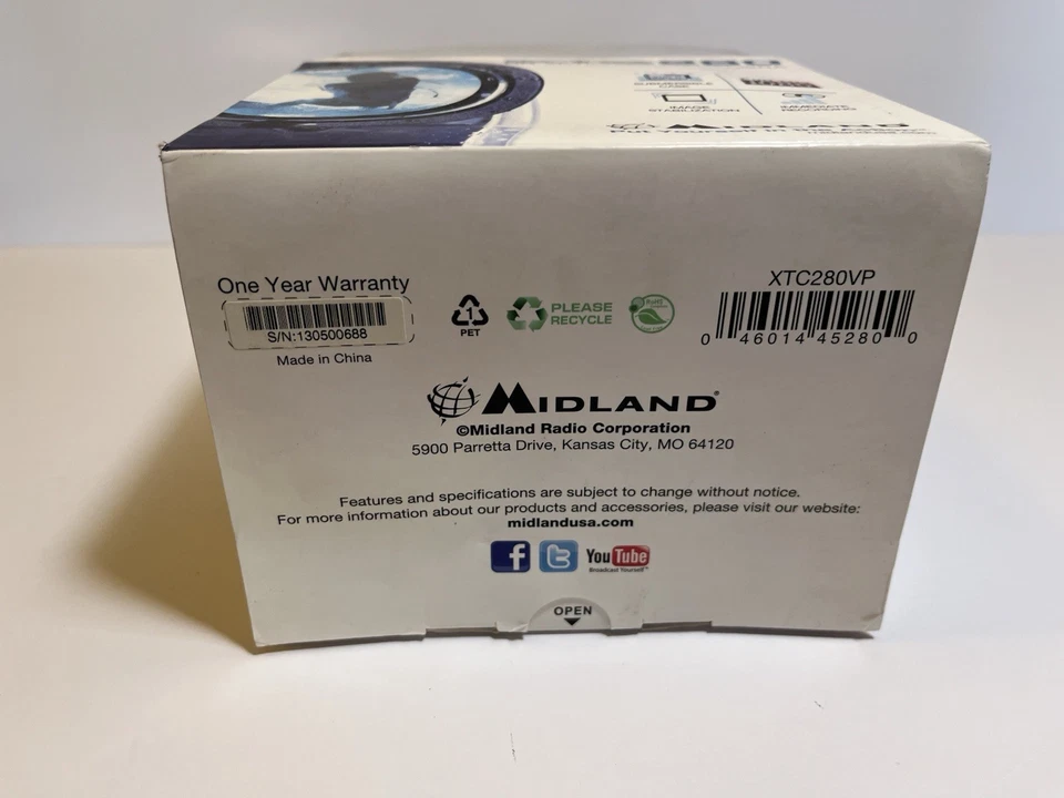 Midland XTC280 HD Action Video Camera Handheld Waterproof 1080p NIB NEW - Image 4 of 4