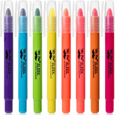 No Bleed Gel Highlighters, Assorted Colors, Pack of 8, Perfect for Bible Journ
