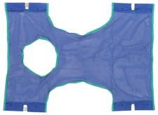 Invacare Standard Sling with Commode Opening for Patient Lifts Mesh 9047