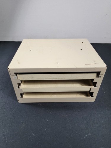 Hillman Armadietto Portaoggetti Hardware 3 Cassetti Contenitori Acciaio Organizzatore Lego, Ricambi, ecc... - Foto 6 di 19