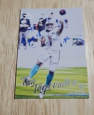 2020 Chronicles TUA TAGOVAILOA Luminance Update Rookie Card RC #202 Dolphins. rookie card picture