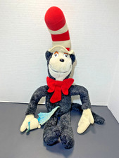Dr. Seuss Cat in the Hat Stuffed Animal Plush Toy Vintage 1983