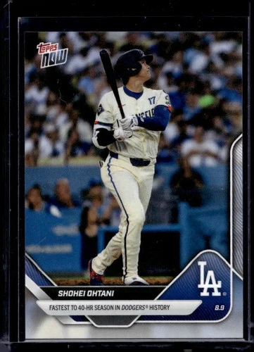 2025 Topps Now #537 Shohei Ohtani Base Card (Qty)