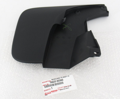 Genuine OEM Toyota 76622-0C060 Driver LH Front Fender Mudguard