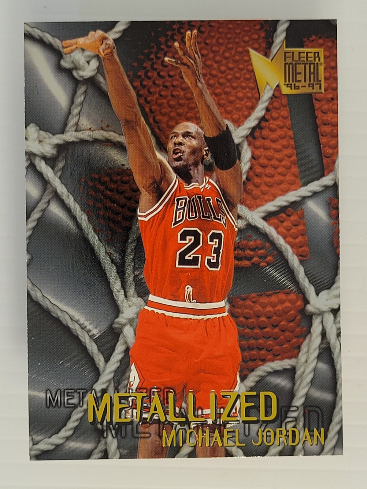 Michael Jordan 1996 Metal #128 Metallized Price Guide - Sports