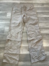 The North Face 2-in-1 Khaki Hiking Convertible Pants Womens Size 2