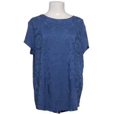 Simply Vera Vera Wang, Top, Größe: 2XL, Blau, Elasthan/Polyester/Viskose #GId