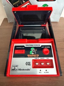 Nintendo Game & Watch Panorama Mario&rsquo;s Bombs Away TB-94 Boxed Complete 1983