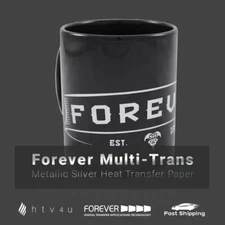 Forever Multi-Trans (Metallic Silver) Heat Transfer Paper 8.5" x 11"