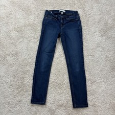 Calvin Klein Jeans Size 2 Ankle Skinny Medium Misses Boot Cut Blue Denim