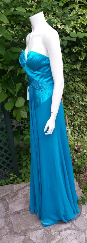 Sublime robe de soirée Sagaie en soie 40 valeur boutique 580€! Idéale fêtes ! - Photo 3/4