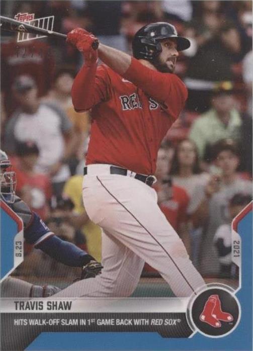 2021 Topps Now - Travis Shaw #694 - 1 of 1