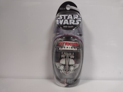Star Wars Titanium Swamp Speeder Die Cast