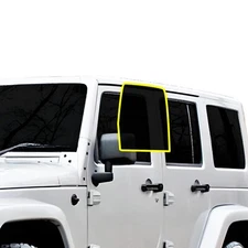 Precut Front Windows Nano Ceramic Window Tint Film Fits Wrangler JKU 11-18