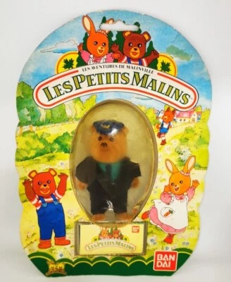 Figurine LES PETITS MALINS : Barney le sherif - BANDAI Toei 1986 Neuf - Photo 1/4