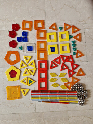 Geomag Sammlung, 163 Teile