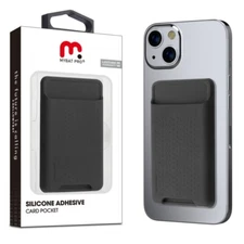 MyBat Pro Silicone Adhesive Card Pocket - Black