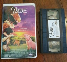 BABE VHS Video Tape Movie W/Clamshell Case VCR Vintage