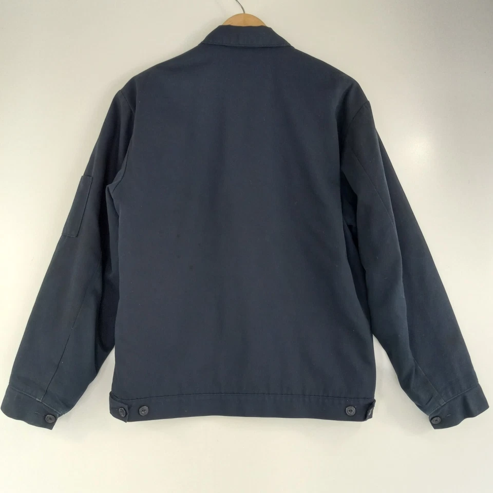 Red Kap Work Jacket Men's Size M-LN Blue Universal Technical Institute Pockets - Image 2 of 4