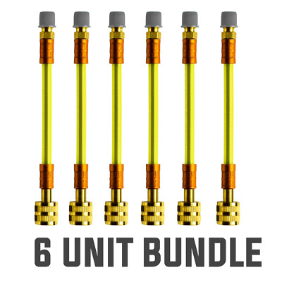 Leak Saver Direct Inject UV - 6 Pack - HVAC & Automotive Refrigerant Leak Sealer