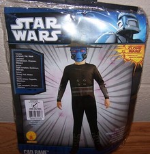 Size M 8/10 For 5-7 Yrs Boys Star Wars Clone Wars Cad Bane Child Costume Rubies