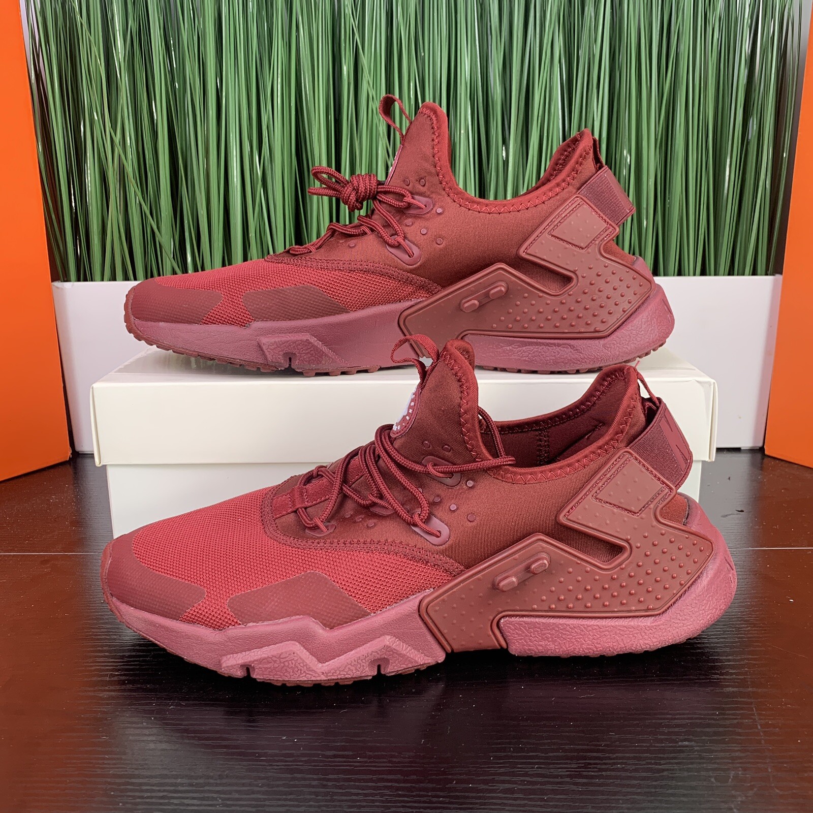 nike huarache red zebra