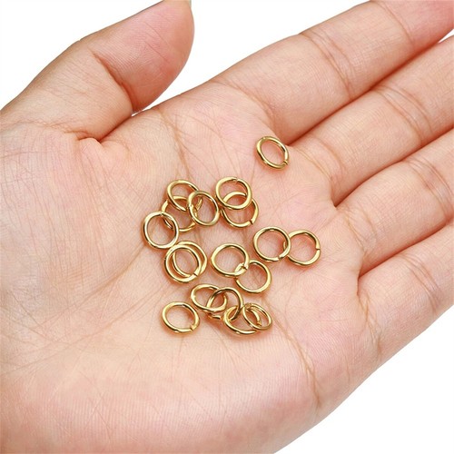 10PCS 925 Sterling Silver Open or Closed Jump Rings 3mm 4mm 5mm - Picture 12 of 19