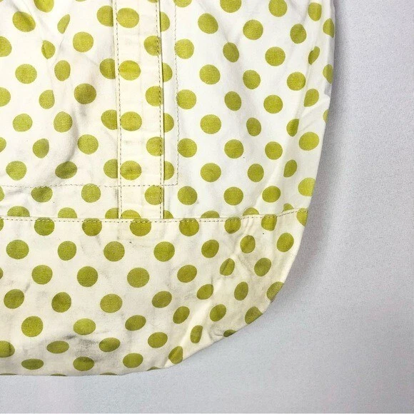 J. Bolso de Mano Crew Y2K Verde Lima a Lunares Foto 4 de 4