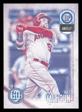 2018 Topps Gypsy Queen #271 Kole Calhoun Missing Black Plate 1