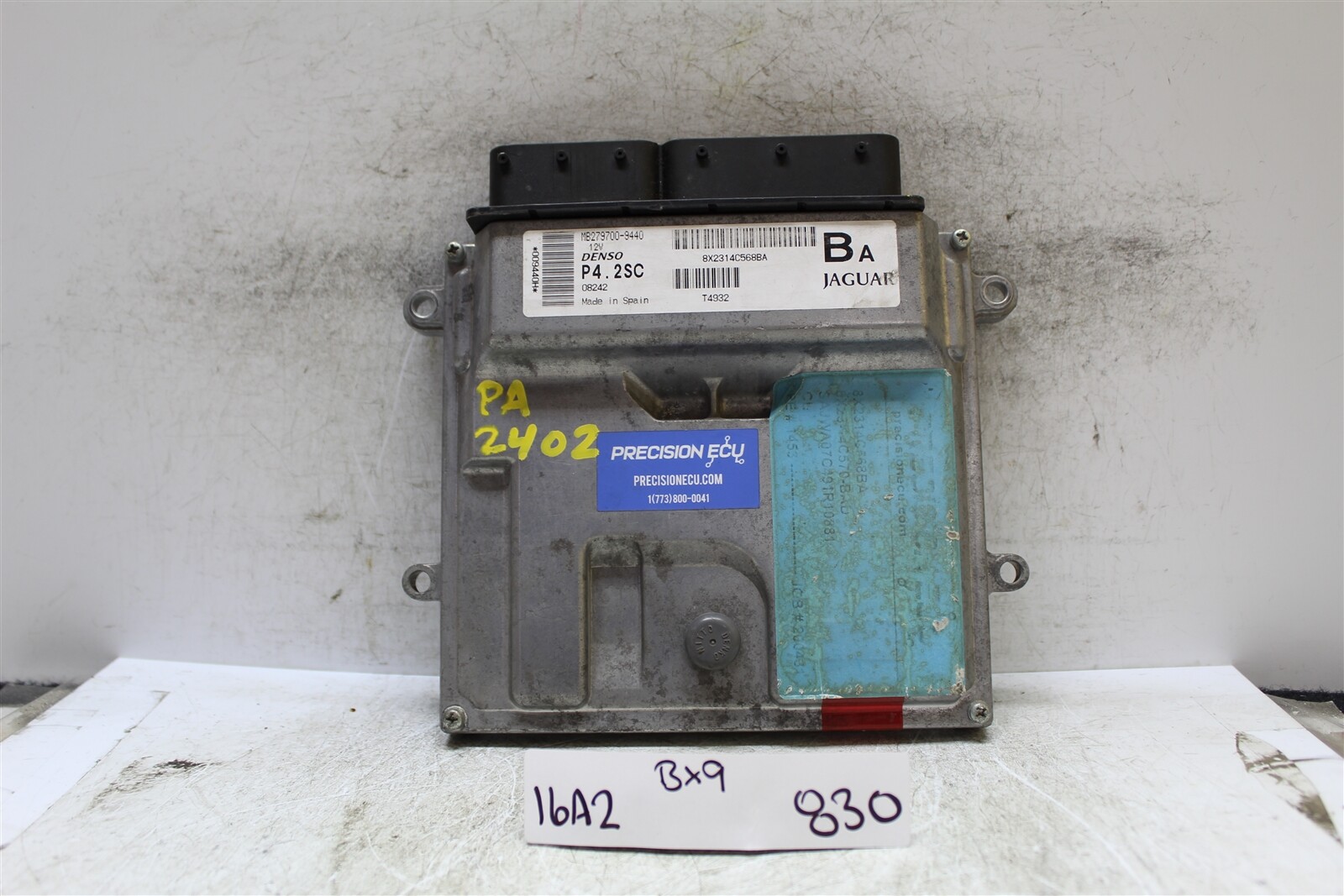MB2797009440 JAGUAR XF 2009 ENGINE CONTROL MODULE COMPUTER 830  